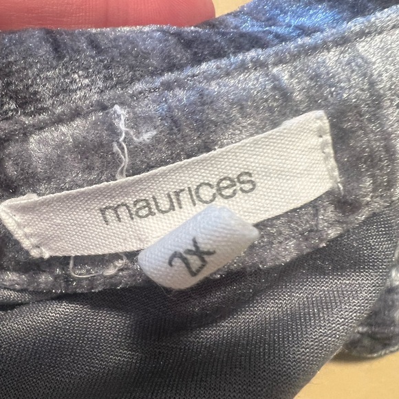 Maurice’s Velvet button down shirt women’s XXL - Picture 6 of 6